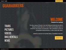 Tablet Screenshot of guanabikers.com